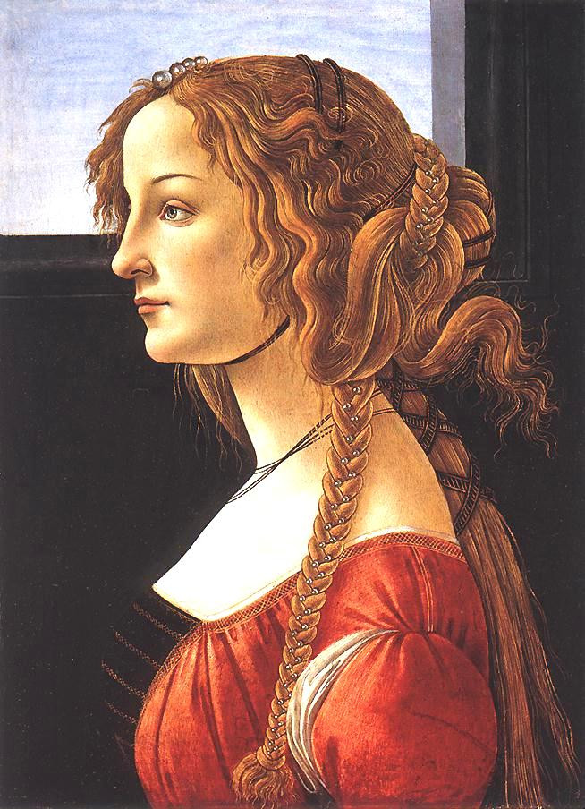 Portrait of a young woman, 1480